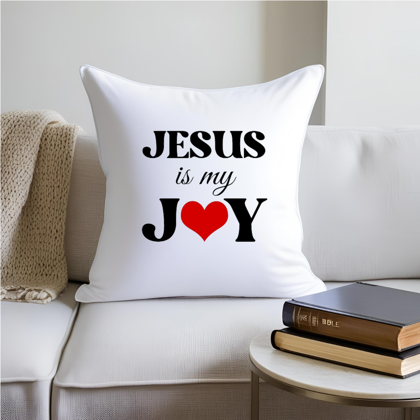 Jesús es mi alegría - Funda de almohada