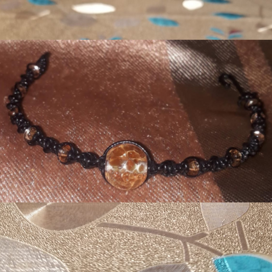 Pulsera espiral de ADN centrada