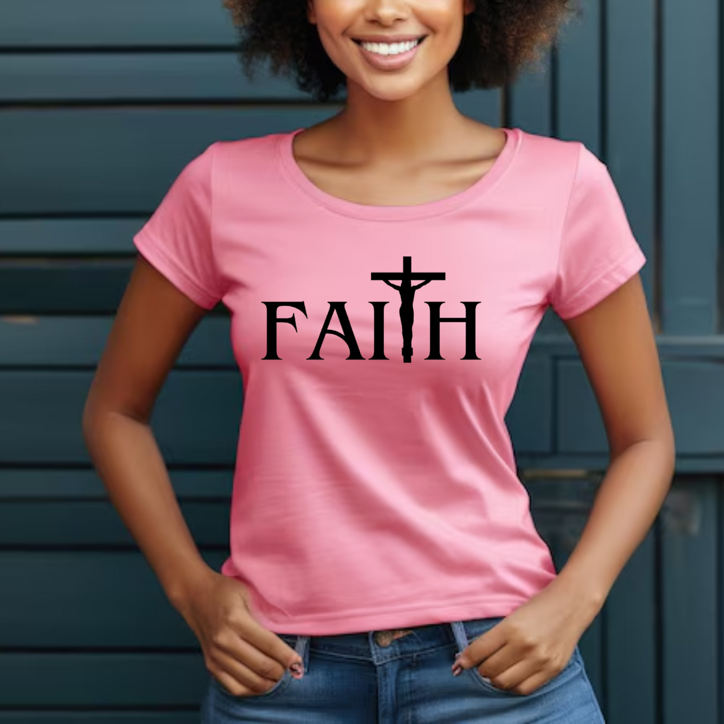 Camiseta de fe