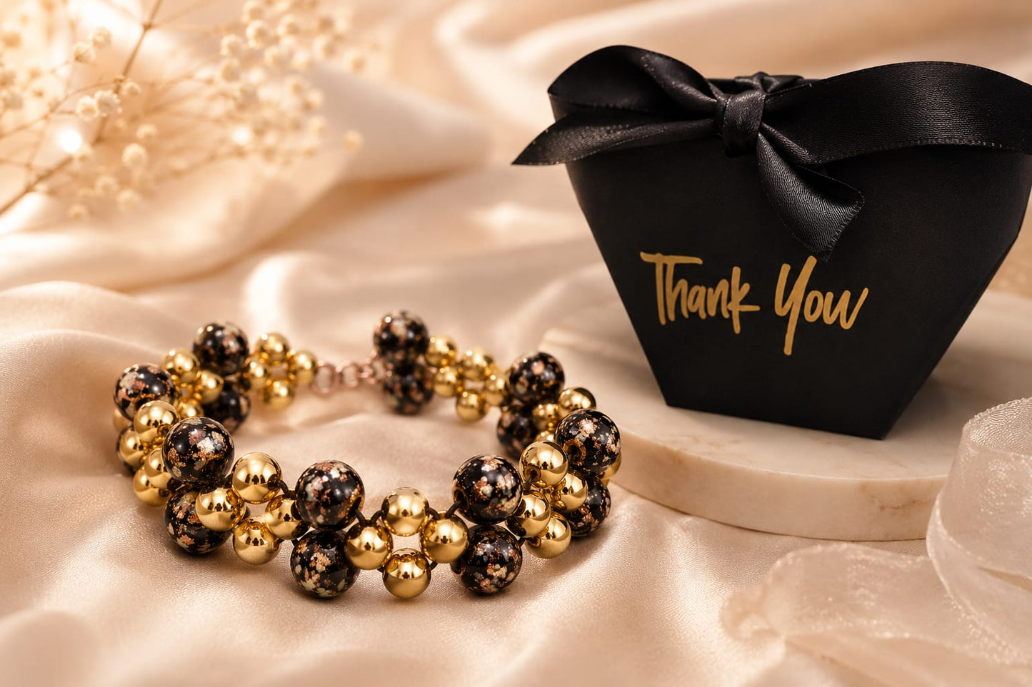 Golden Charm Bracelet