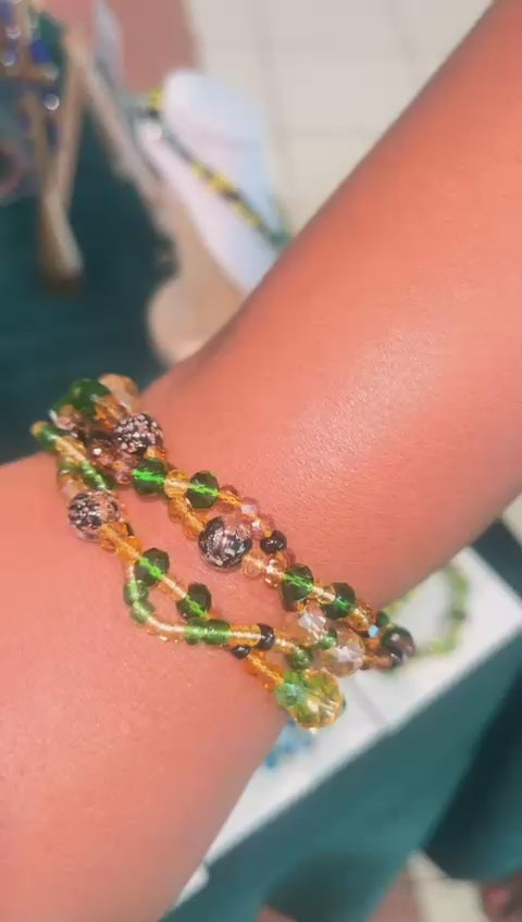 Charming Jamaican Beaded bracelets